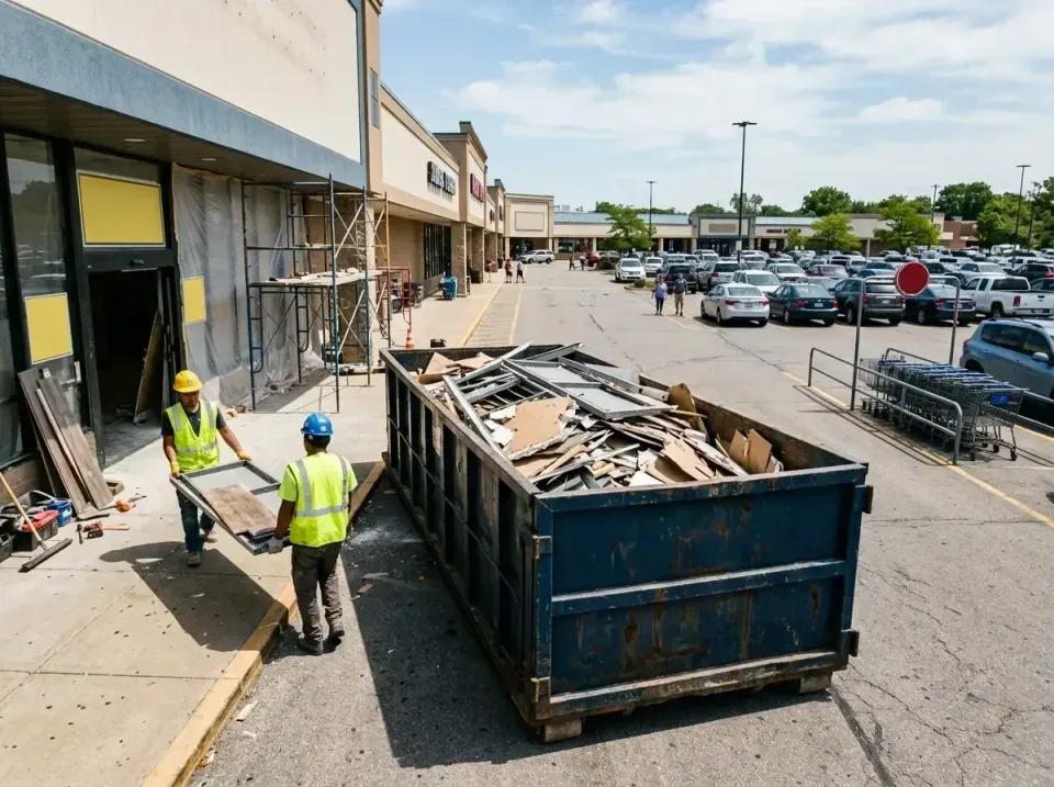 retail-store-renovation-debris-003 — frequently asked questions, Roll-off Dumpster Rentals in Parker, AZ